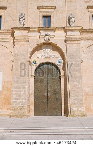 Sanctuary of Santa Maria di Leuca. Puglia. Italy.