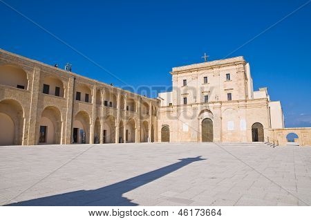 Sanctuary of Santa Maria di Leuca. Puglia. Italy.