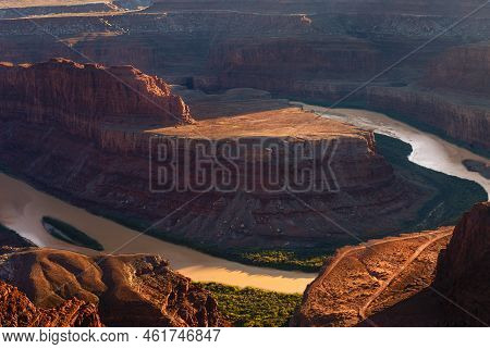 Colorado River From Ded Horse National Park Viewpoint , Utah, United States