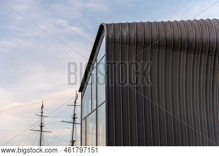 Amsterdam, Netherlands - May 6, 2022: Arcam Building. It Is The Architecture Centre Of Amsterdam. De