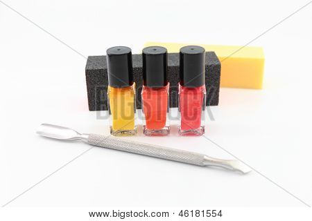 Getting Ready For A Manicure