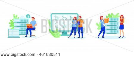 Information Collection And Analysis. Management Information System, Document Management Soft, Big Da