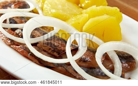 Sild Og Poteter -  Norway Herring And Potatoes