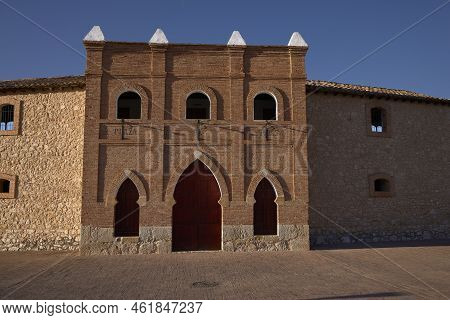 El Burgo De Osma (spain), September 5, 2022. Bullring. It Is A Town In The Province Of Soria (castil