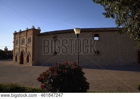 El Burgo De Osma (spain), September 5, 2022. Bullring. It Is A Town In The Province Of Soria (castil
