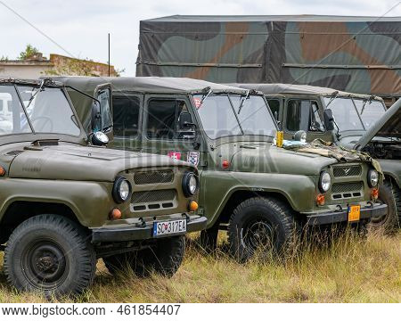 Hodonin - Panov, Czech Republic - July 20, 2022 Military Day Hodonin - Panov. Historical And Contemp