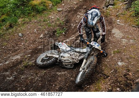 Republic Of Karelia, Russia - Circa June, 2022: Off-road Tournament Ladoga Trophy 2022 In Karelia. A