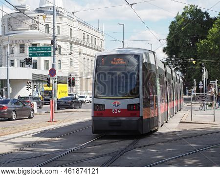 Tram In Vienna