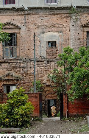 Howrah, West Bengal, India - 26th October 2020 : Andul Rajbarhi , A Palace Or Rajbari Near Kolkata I