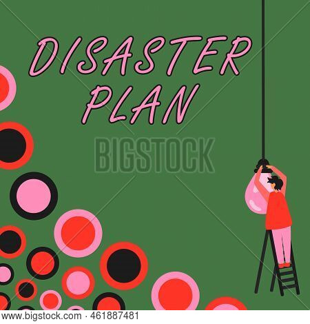 Sign Displaying Disaster Plan. Business Idea Respond To Emergency Preparedness Survival And First Ai