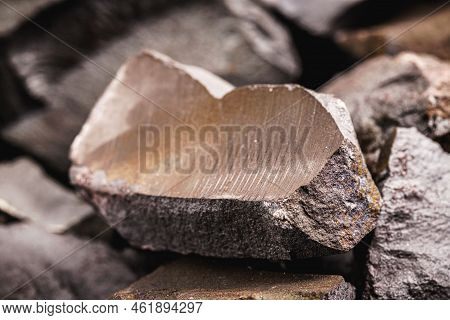 Hematite Ore, The Main Source Of Iron For Steelmaking, Raw Material For The Metallurgy And Syrurgica