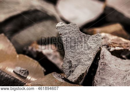 Iron Ore Or Hematite, Metallurgy Use, Steel Raw Material