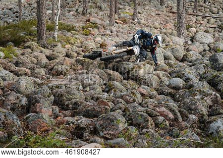Republic Of Karelia, Russia - Circa June, 2022: Off-road Tournament Ladoga Trophy 2022 In Karelia. A