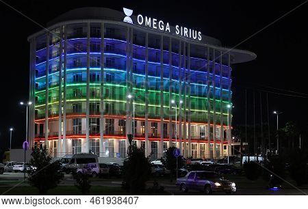 December 8, 2021, Sochi, Russia. The Building Of The Omega Sirius Hotel In Adler.