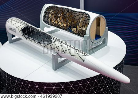 December 8, 2021, Sochi, Russia. The Layout Of The Structural And Power Scheme Of The Fragment Of Th