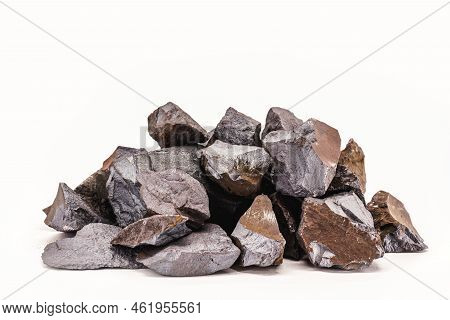 Hematite Ore, The Main Source Of Iron For Steelmaking, Raw Material For The Metallurgy And Syrurgica