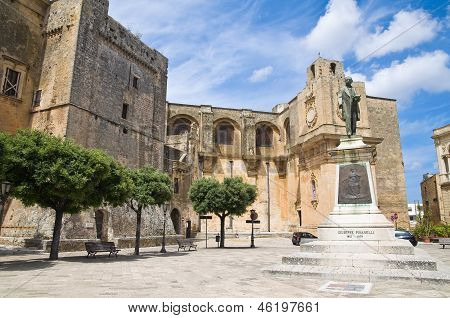 Palazzo gallone. Tricase. Puglia. Italia.