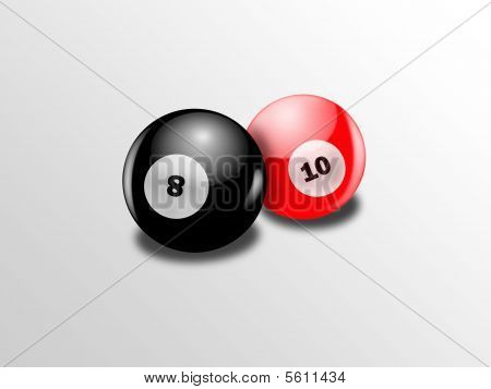 billiards balls