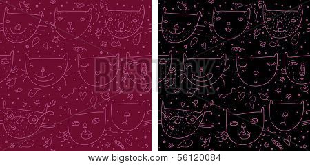 flower design on grunge background