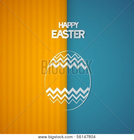 Easter Retro Background