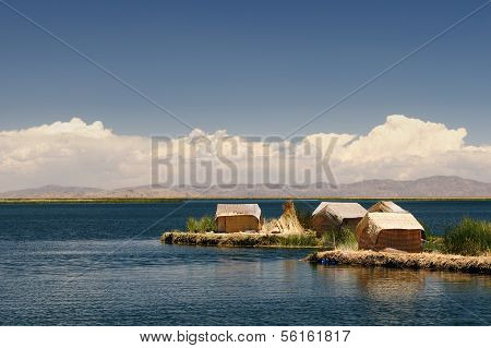 Titicaca Lake, Peru, Floating Islands Uros