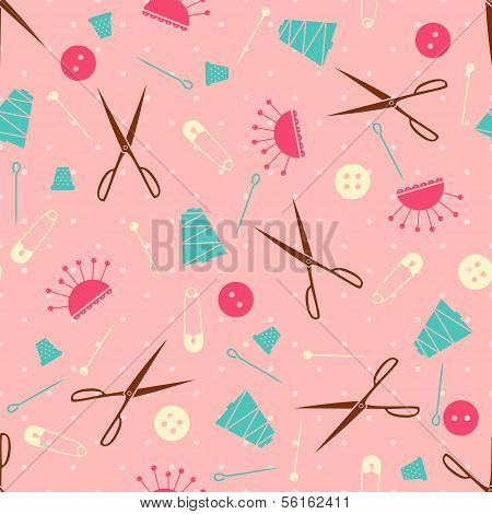 Seamless Vector Sewing Pattern