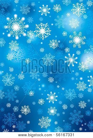 Snowflakes Background
