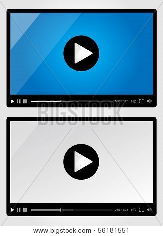 Video player for web - Set