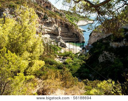 Stiniva Bay In Vis Island