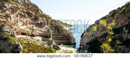 Stiniva Bay In Vis Island