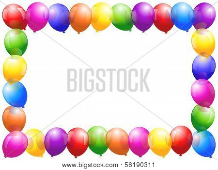 Balloons Frame