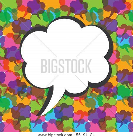 Creative message bubble design