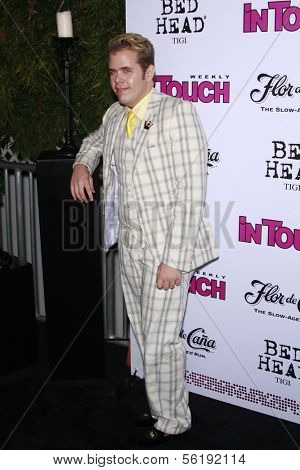 LOS ANGELES - SEP 7: Perez Hilton at the In Touch VMA Post Party held at the Chateau Marmont, Hollywood, California, California. September 7, 2008.  