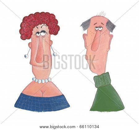 middle age couple