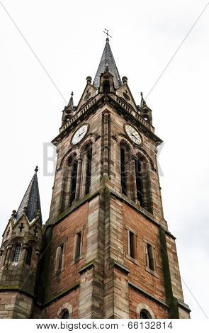 Old Medieval Church In Alsace