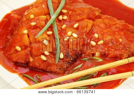 Carp In Sweet And Sour Sauce
