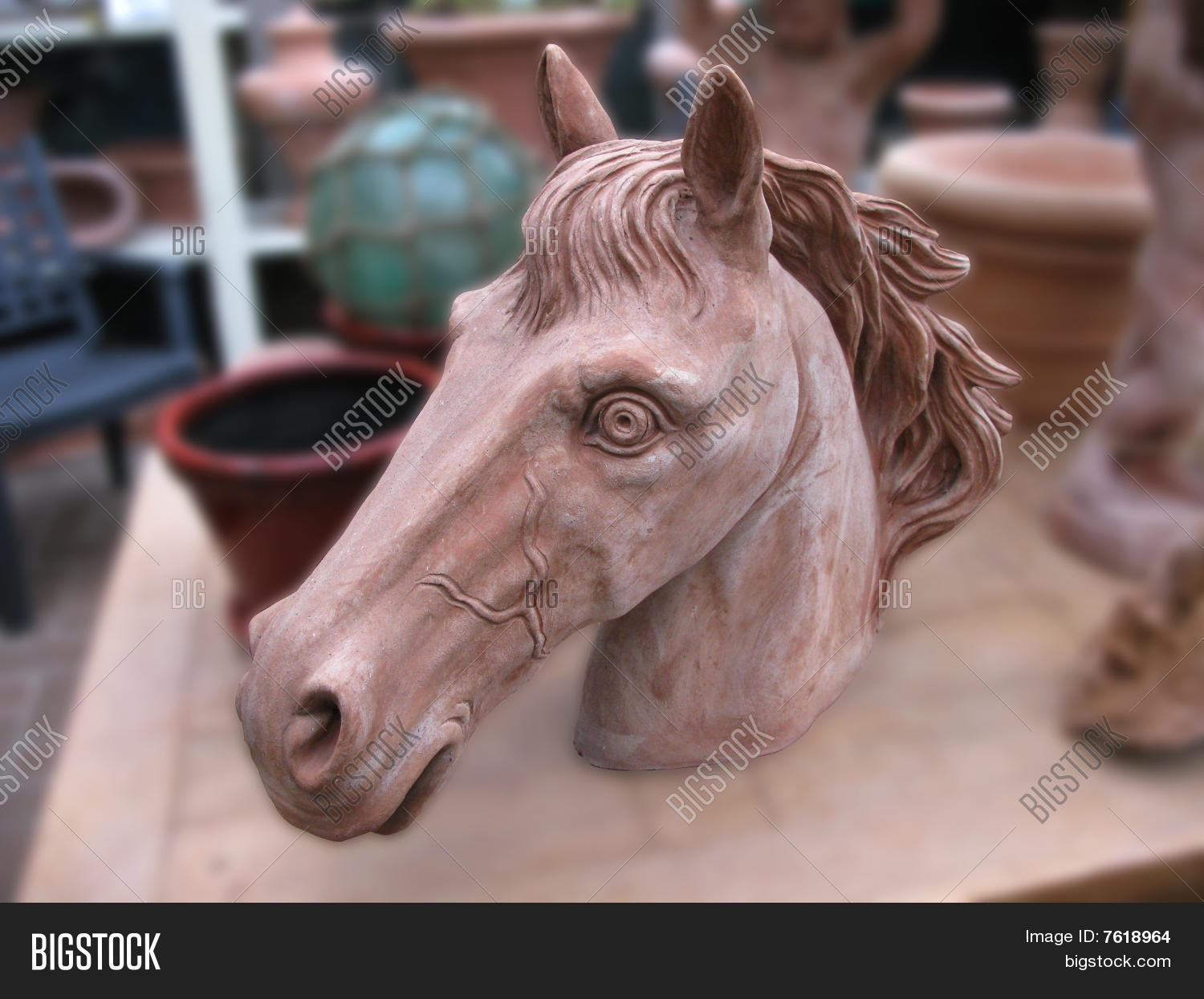 Clay Horse Head Image & Photo (Free Trial) Bigstock