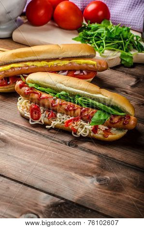 Variation On The Red Hot Dogs