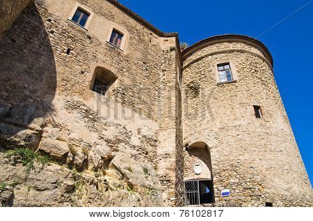 Swabian Castle of Oriolo. Calabria. Southern Italy.