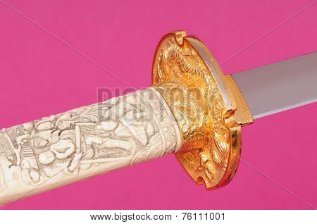 Samurai Sword Isolated