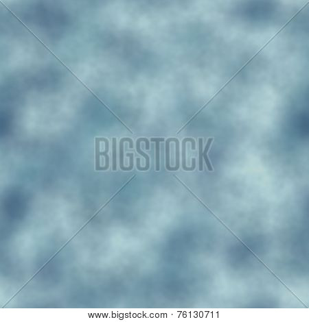Blue - White Cloud Effect Illustration