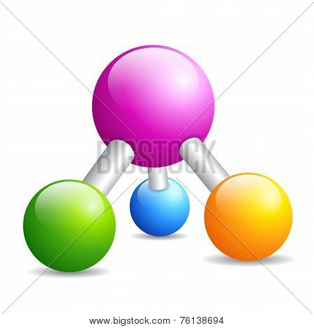 Dna molecule icon