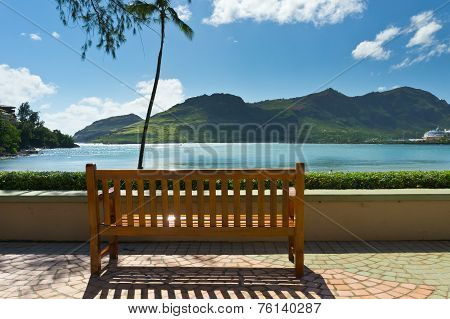 Beautiful View Of Nawiliwili, Kauai Island, Hawaii, Usa