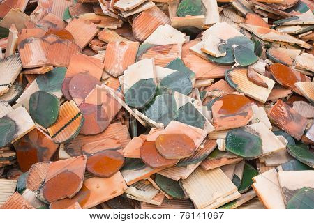 Broken Roof Tile