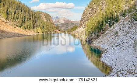 Lake Agnes Tea House Reflection, Banff National Park