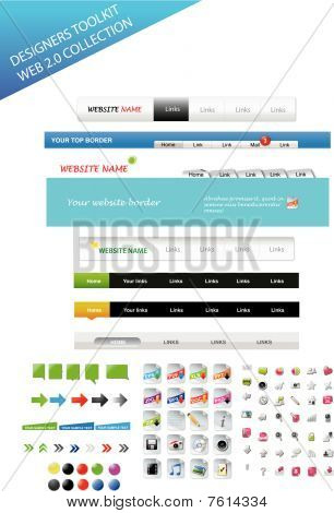 Designéři toolkit - web 2.0 kolekce