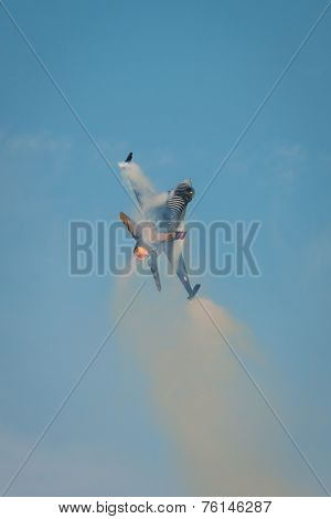 Turkish Airforce F16  Solo Diplay Aircraft