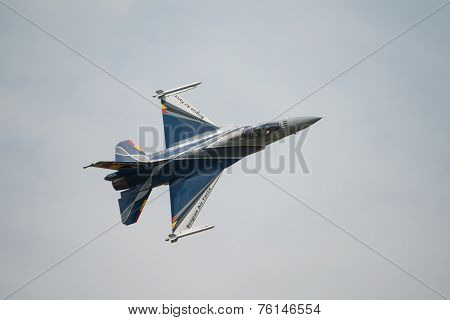 Belgian Air Force Display F16 Fighter Jet