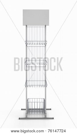 Empty Rack For Promotional Products