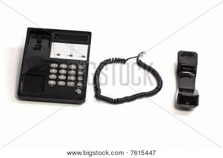 Telefono ufficio nero